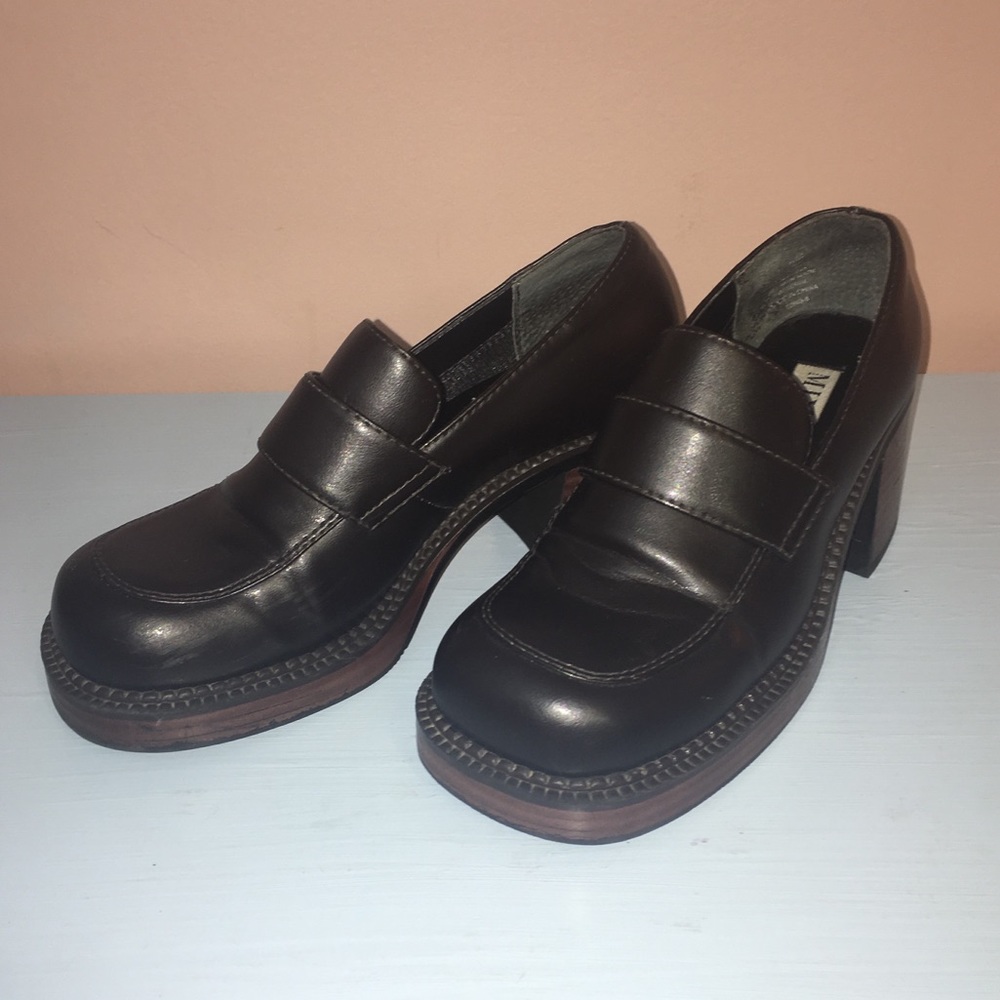 Chunky Platform Oxford Loafers